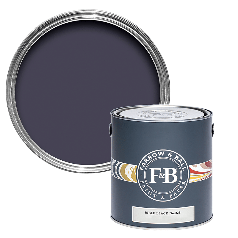 Farrow and Ball Bible Black No. 225 Verfplaza