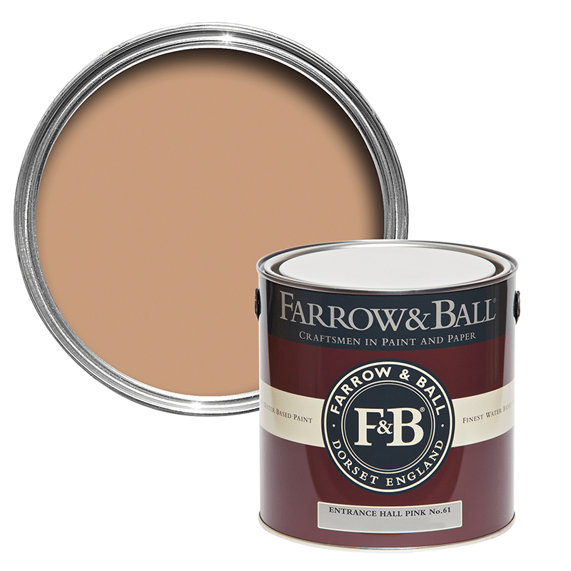 Farrow and Ball Entrance Hall Pink No. 61
