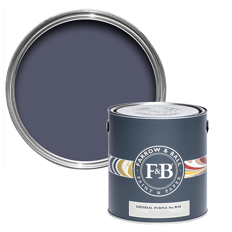 Farrow and Ball Imperial Purple no. W40 Verfplaza