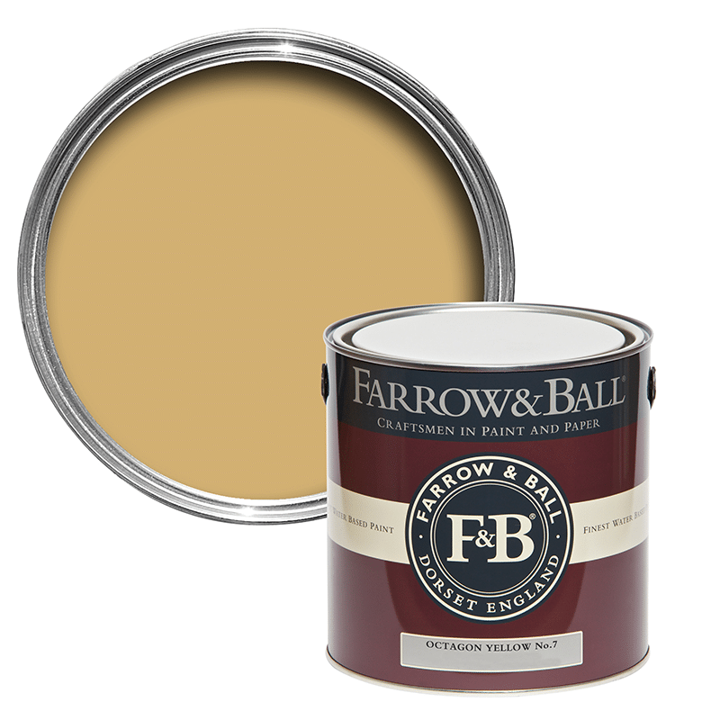 Farrow and Ball Octagon Yellow No. 7