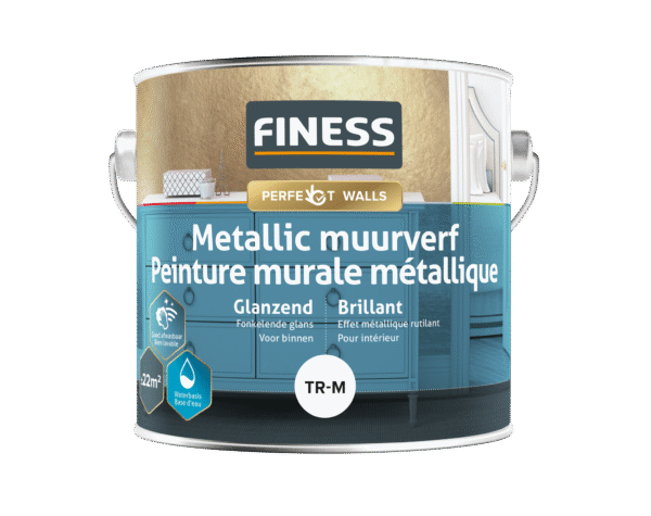 Finess Metallic Muurverf