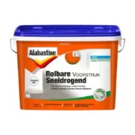 Alabastine Rolbare Voorstrijk Sneldrogend dekkend