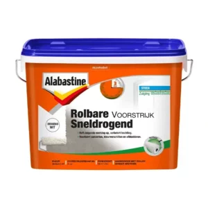Alabastine Rolbare Voorstrijk Sneldrogend dekkend