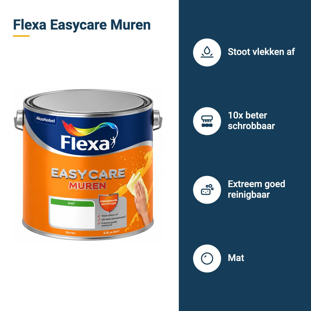 flexa easycare muren kenmerken