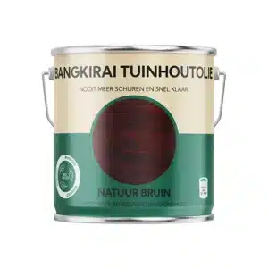 Bangkirai Tuinhoutolie 2,5 liter