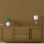 Autumn Gold op een kast en muur