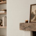 Muur bij openhaard in Sandy Beach