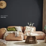 Royal Blue muurverf voorbeeld