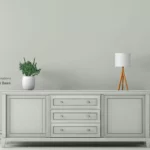 Tranquil Dawn voorbeeld muur en kast