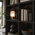 Boekenkast in RAL 9005 Gitzwart