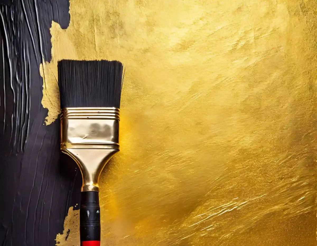 Gouden muurverf | Verf plaza