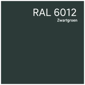 RAL 6012 Zwartgroen