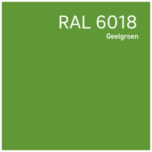 RAL 6018 Geelgroen