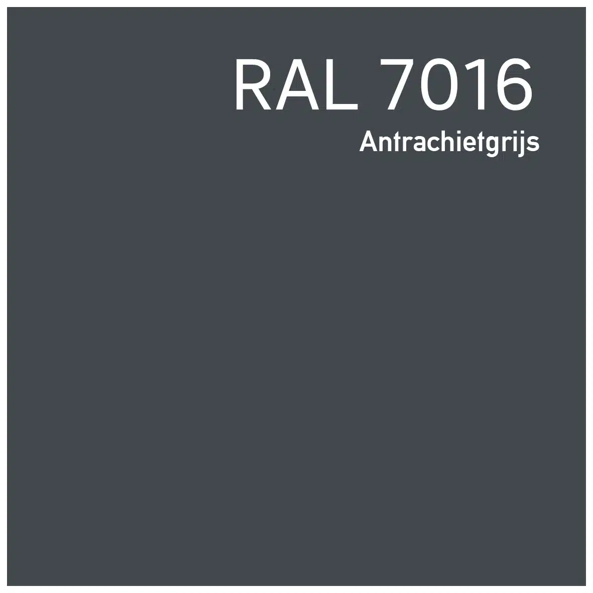 Schuifpui in Antracietgrijs RAL 7016. - Schipper Ede