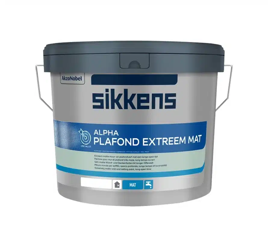 Sikkens Alpha Plafond Extreem Mat 5 liter nieuw