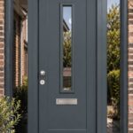 Voordeur in RAL 7016 Antracietgrijs