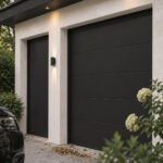 Garagedeuren in RAL 9005 Gitzwart