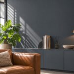Ruimte met bank in RAL 7016 Antracietgrijs