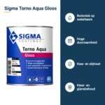 sigma torno aqua gloss kenmerken