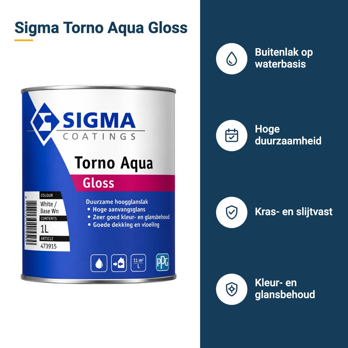 sigma torno aqua gloss kenmerken