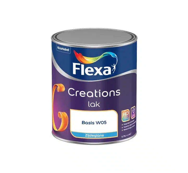 Flexa Creations Lak Zijdeglans lichte kleur 750 ml