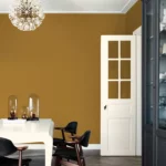 Kleur Modern Klassiek Amber op de muur