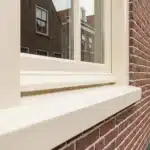 RAL 9001 op een buitenkozijn