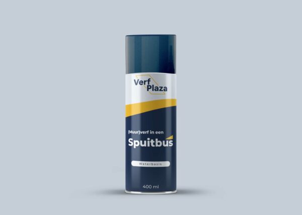 muurverf en lakverf in een spuitbus