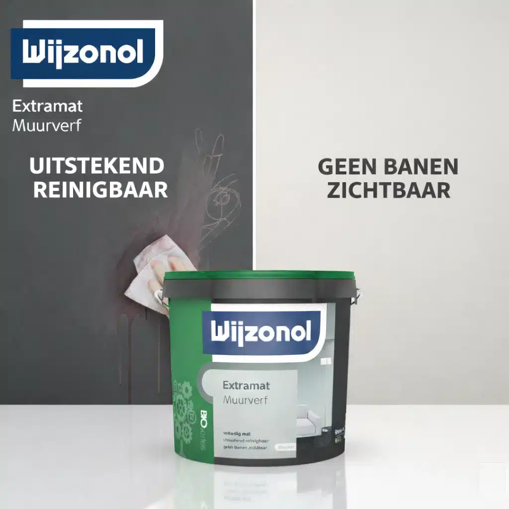 Wijzonol Muurverf Extramat voorbeeld