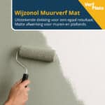 Wijzonol muurverf Mat Voordelen