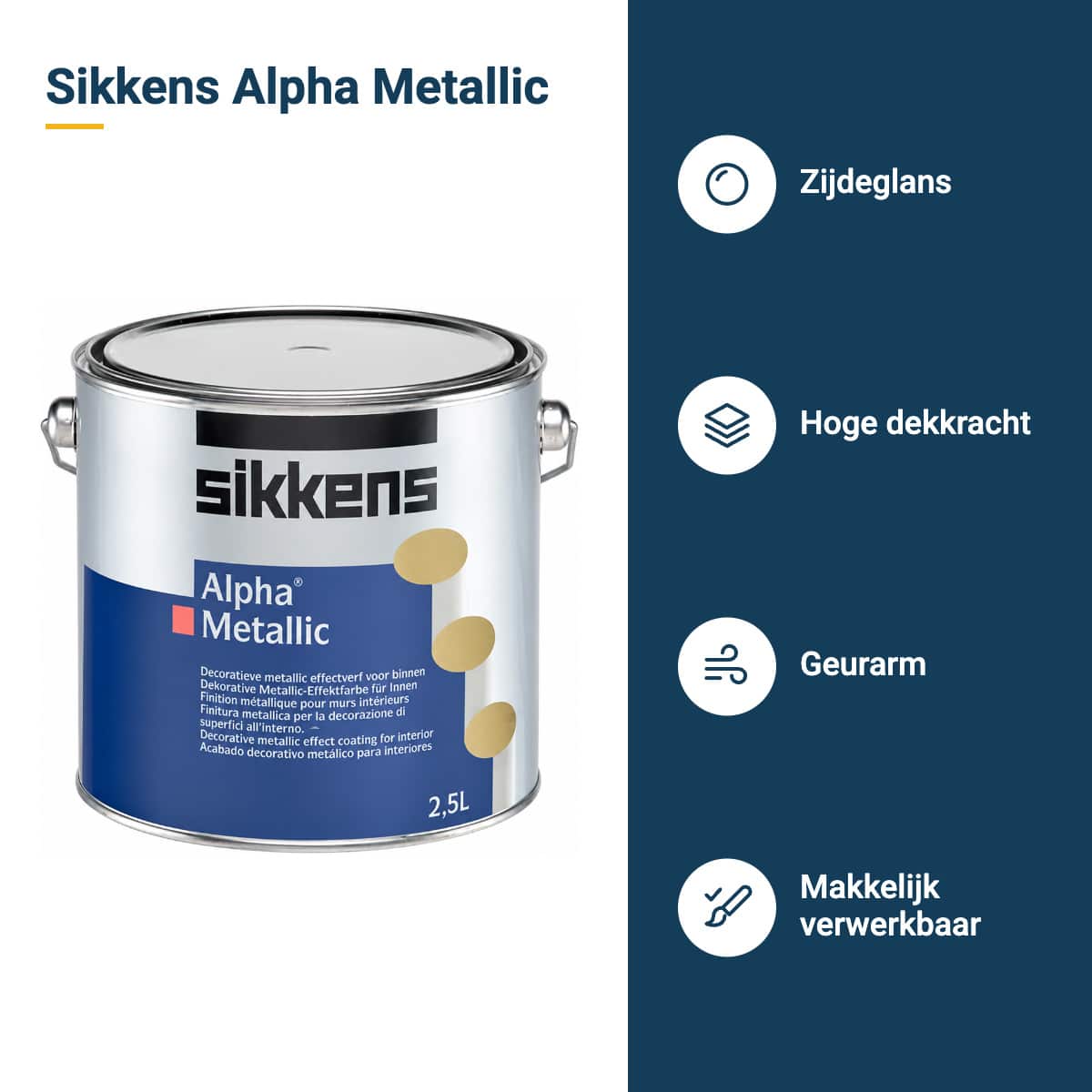 sikkens alpha metallic kenmerken