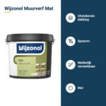 wijzonol muurverf mat kenmerken