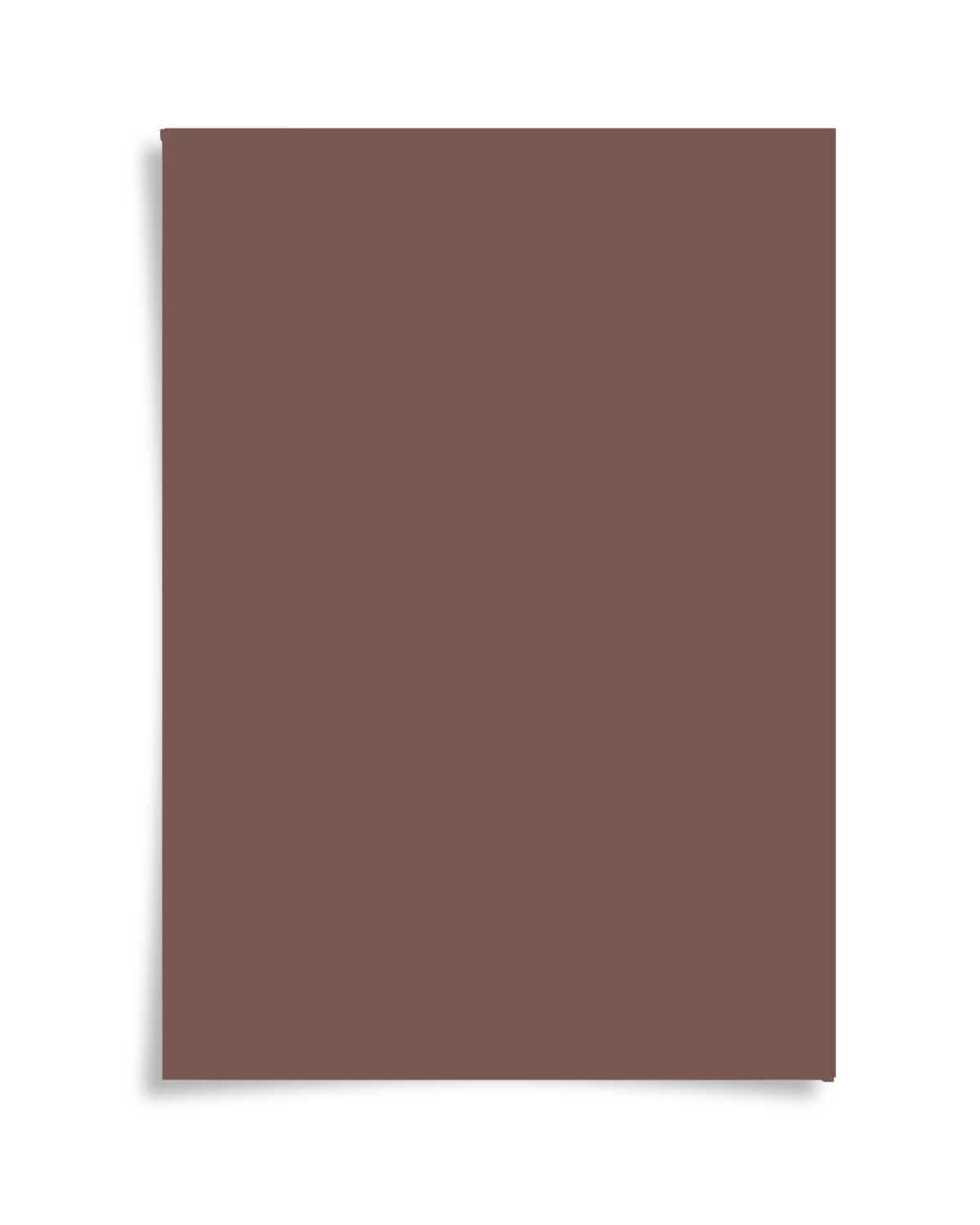 Full Plum kleurstaal A4