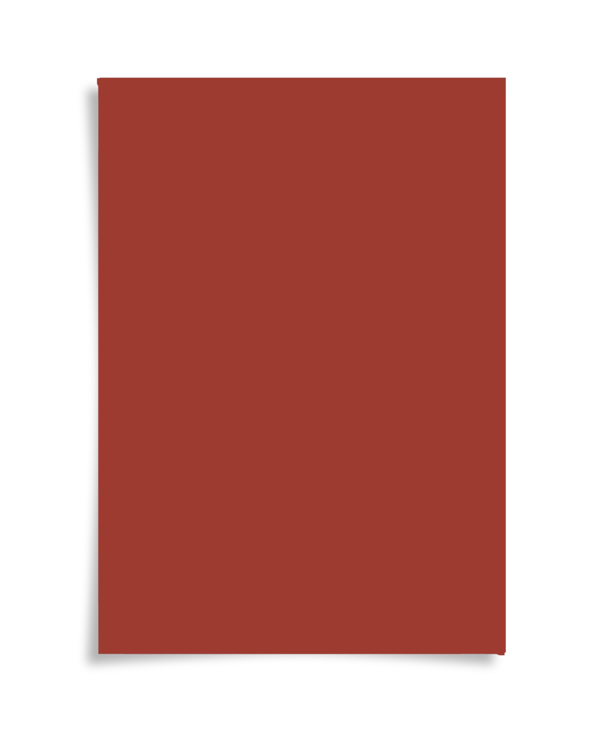 Full Red kleurstaal A4