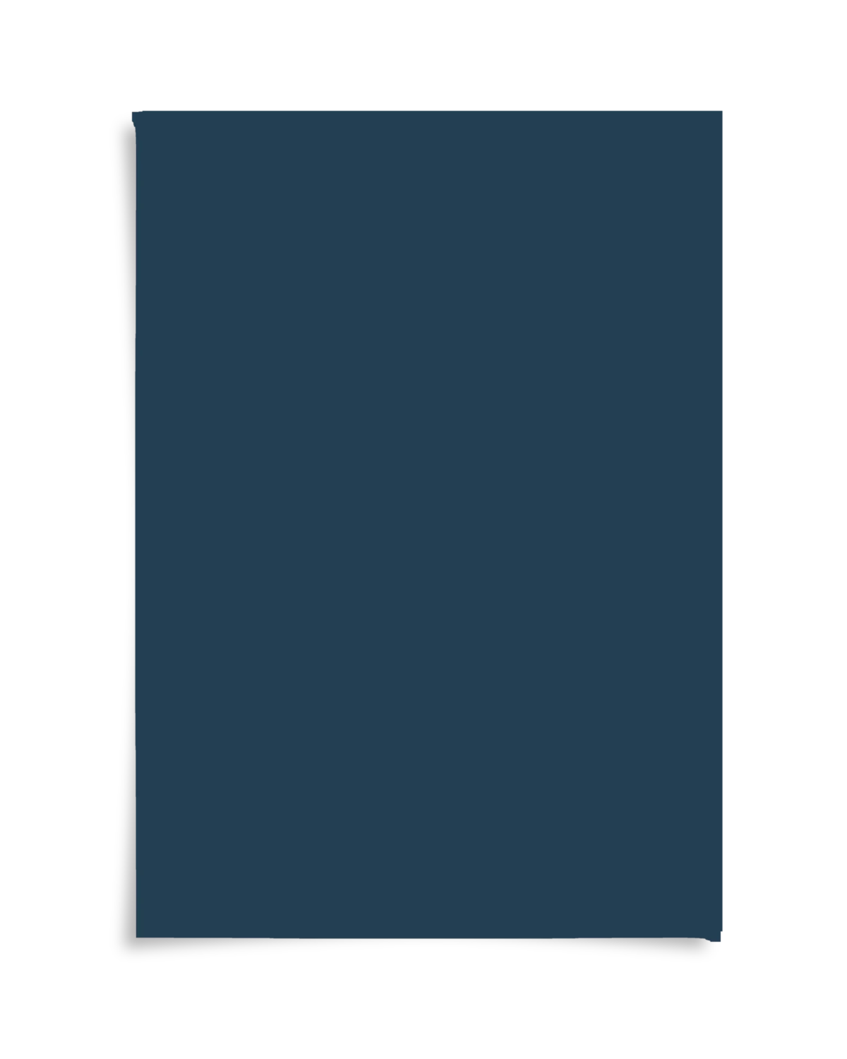Lush Indigo kleurstaal A4