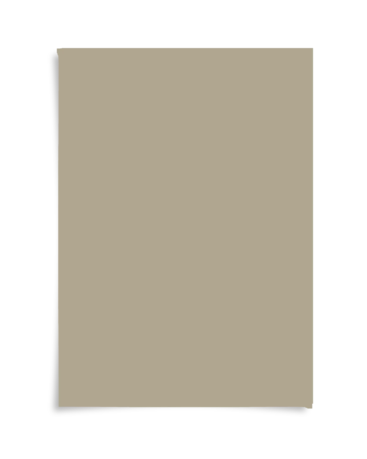 Mild Bean kleurstaal A4