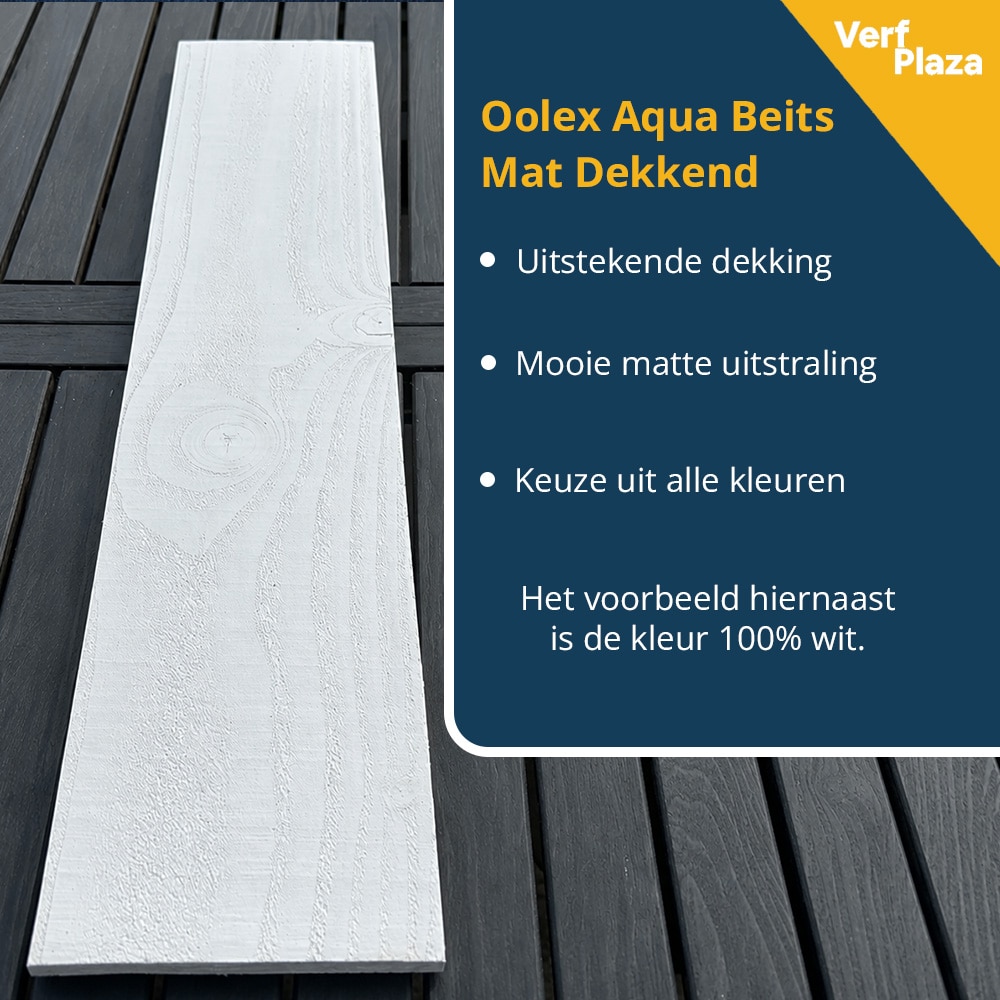 Oolex Aqua beits mat dekkend