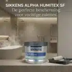 Sikkens alpha Humitex voor de badkamer
