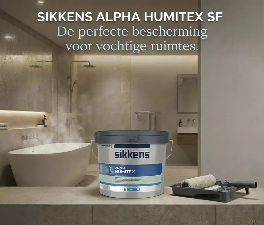 Sikkens alpha Humitex voor de badkamer