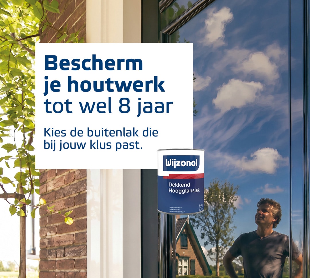 Wijzonol Dekkend Hoogglanslak langdurige bescherming