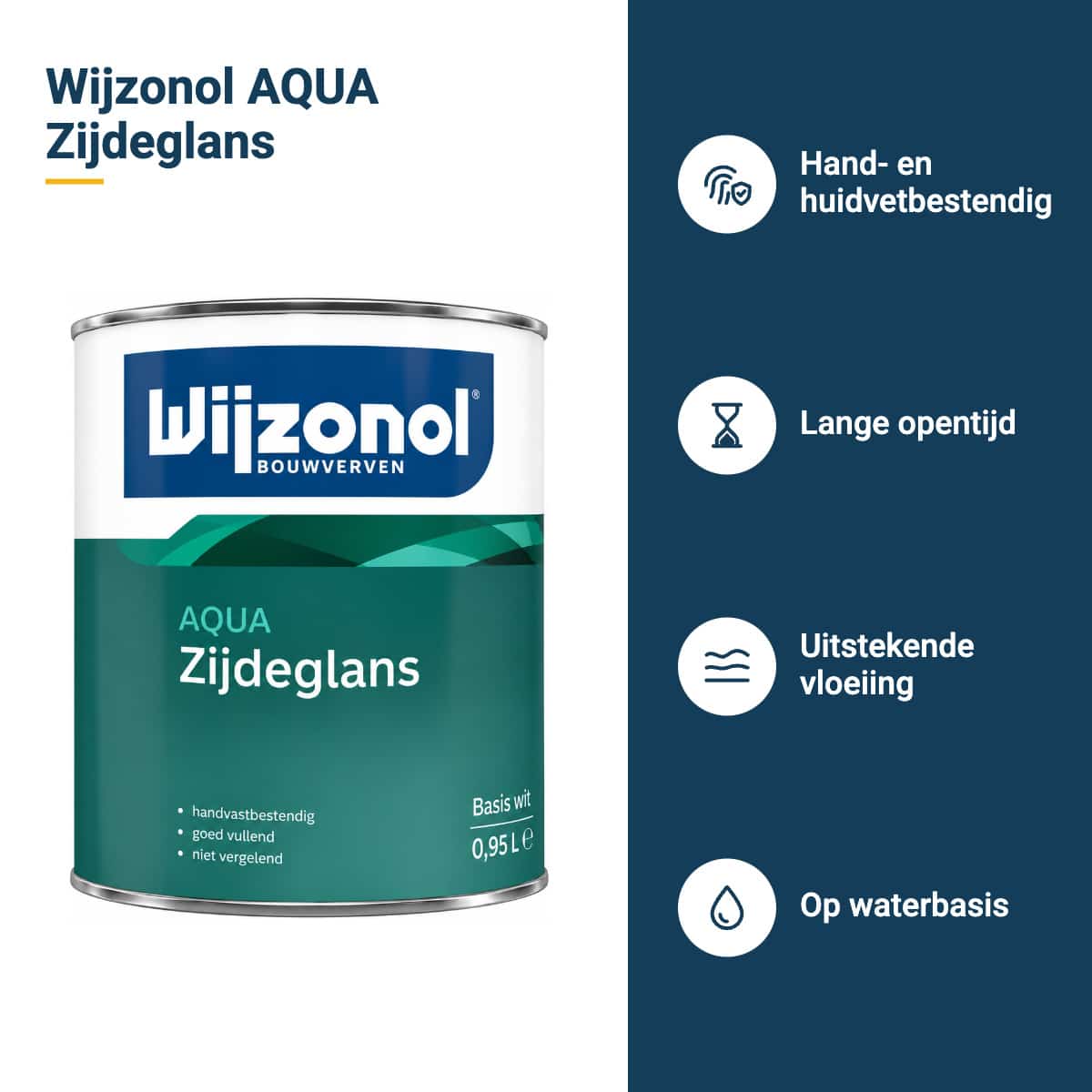 wijzonol aqua zijdeglans kenmerken