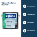 wijzonol badkamer muurverf kenmerken