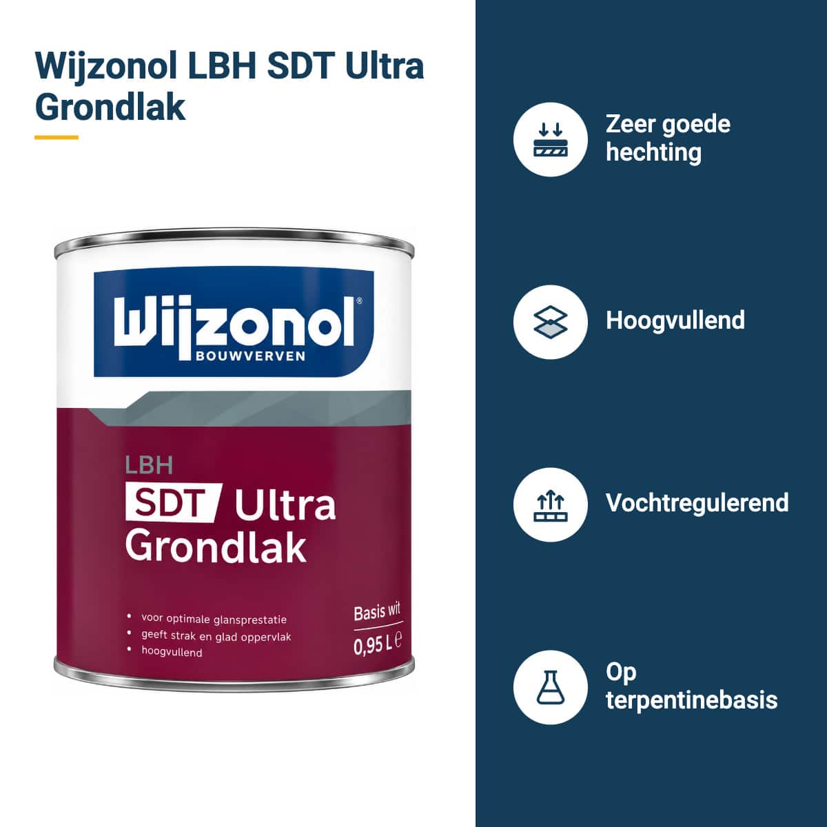 wijzonol lbh sdt ultra grondlak kenmerken