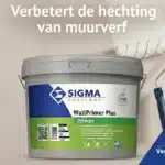 Sigma Wallprimer Plus voor muren