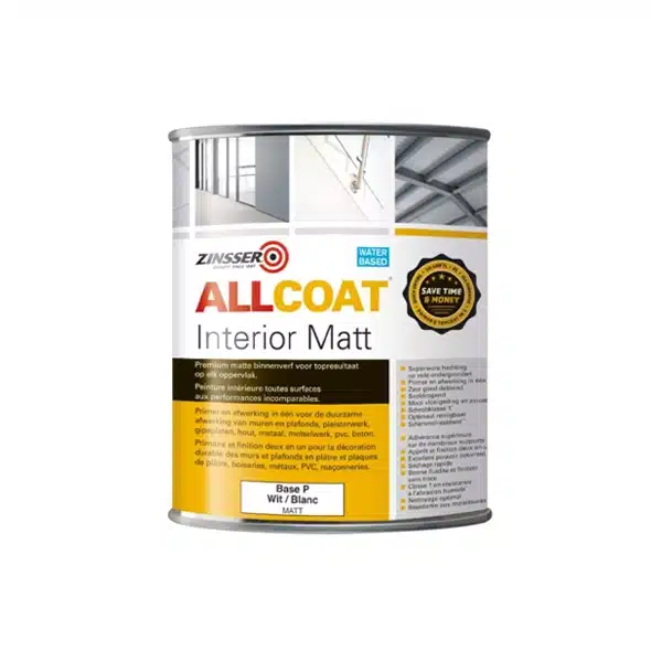 Zinsser Allcoat Interior Matt 1 liter
