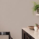 Aanrecht bij keukenwand in Calm Taupe