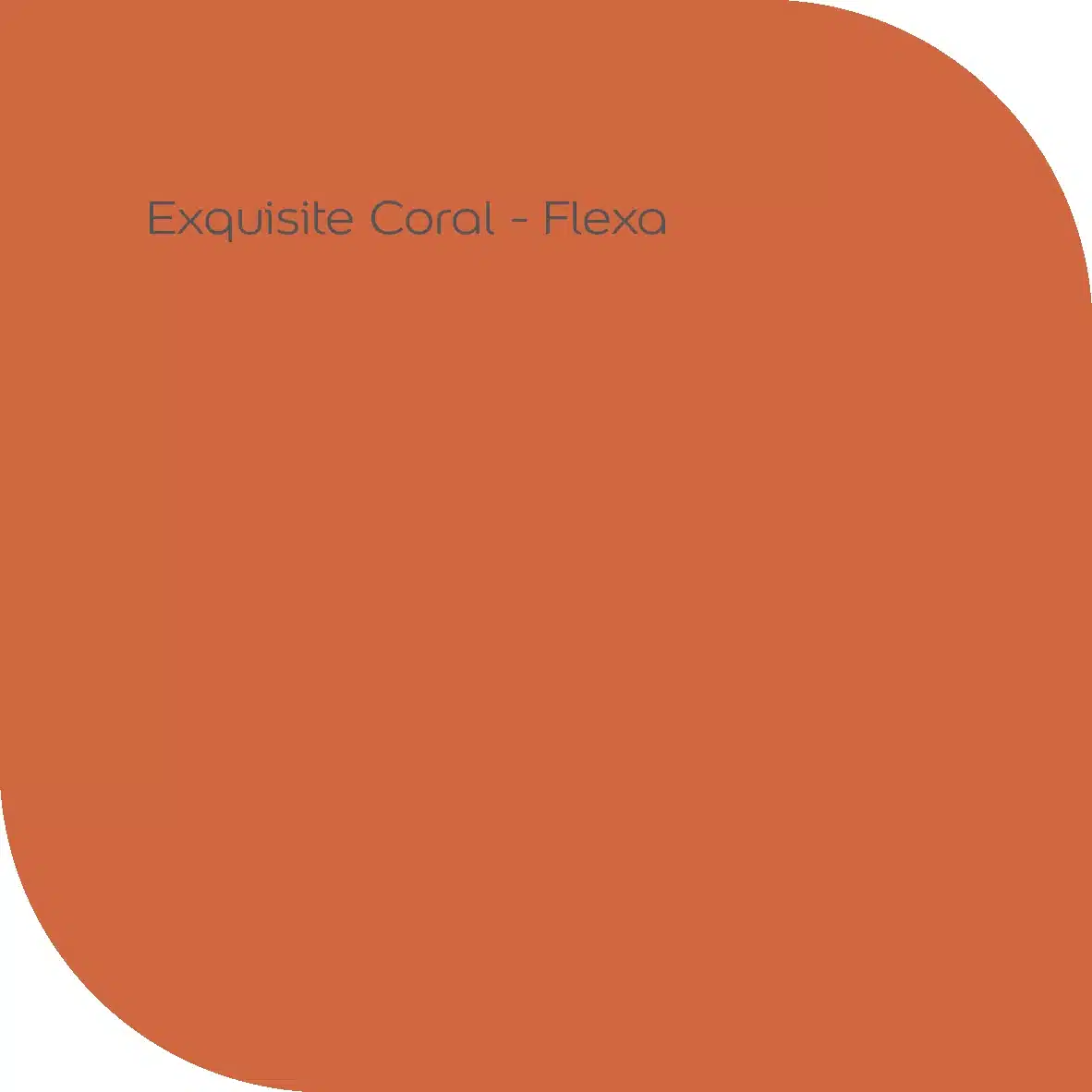 Exquisite Coral van Flexa