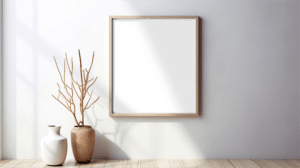 Kleur zien als voorbeeld op de muur