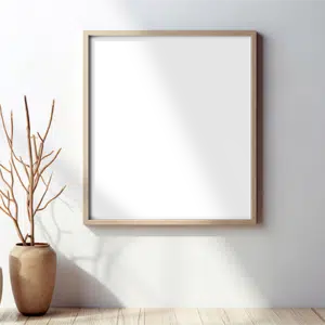 Kleur zien als voorbeeld op de muur