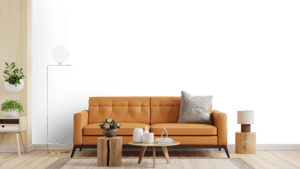 Kleur zien in een woonkamer